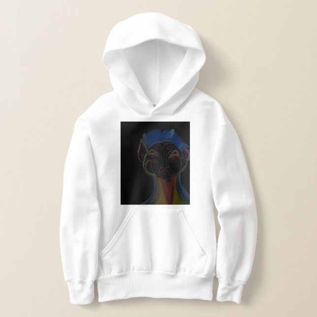 Veste à capuche pour enfants hybride de science-fi (Poser)