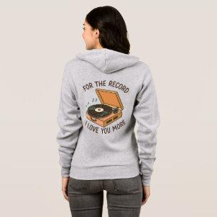 Veste À Capuche Pour le compte rendu : Je t'aime plus 💖