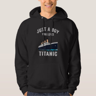 Veste À Capuche Pour Les Garçons Qui Aiment Le Titanic