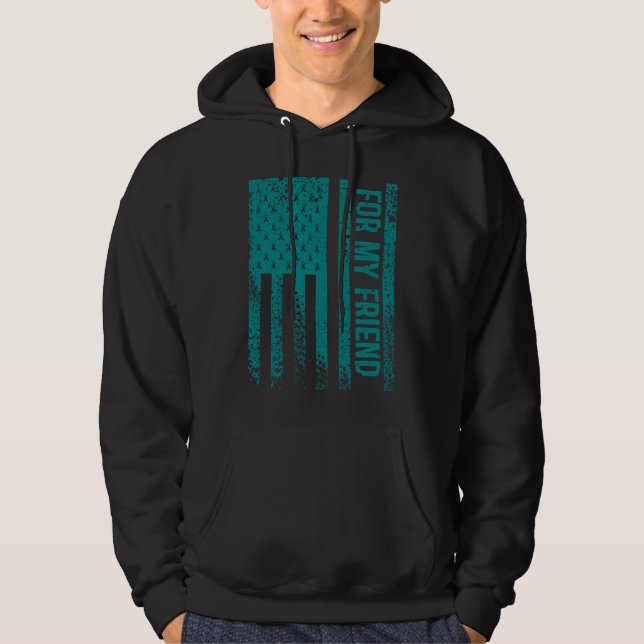 Veste À Capuche Pour mon ami conscient du trouble dissociatif de l (Devant)