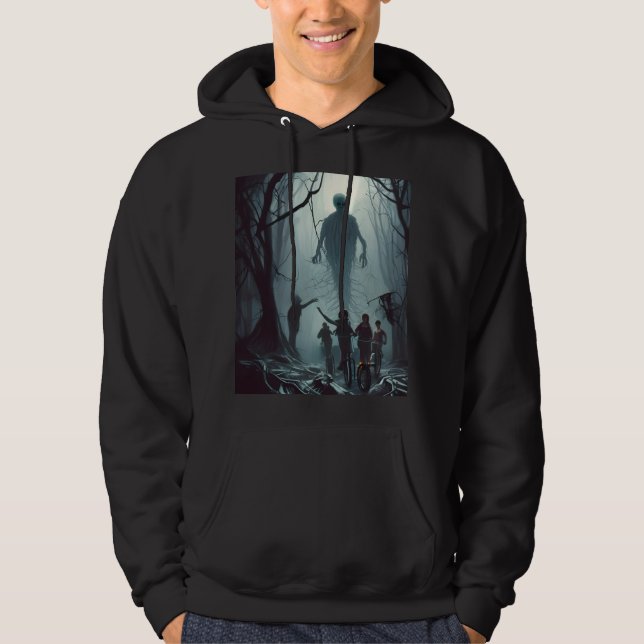 Veste À Capuche Poursuivre les Méchants (Devant)