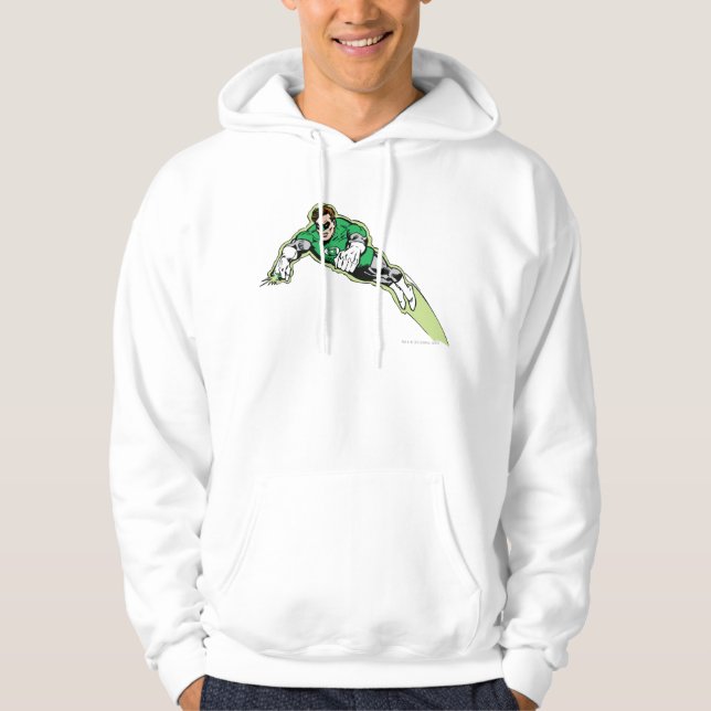 Veste À Capuche Poutre à énergie verte (Devant)