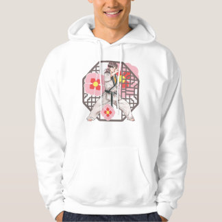 Veste À Capuche Praticien de Taekwondo - Concentration et Position