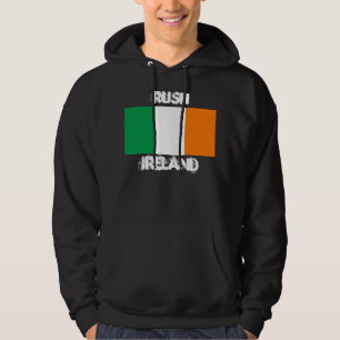 Veste À Capuche Précipitation, Irlande avec le drapeau irlandais