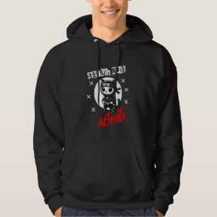 Veste À Capuche Premier Jour De L'École Ninja Mode furtif Activer