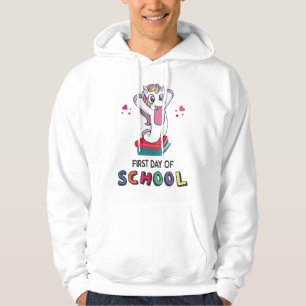 Veste À Capuche Premier jour de l'école Unicorn