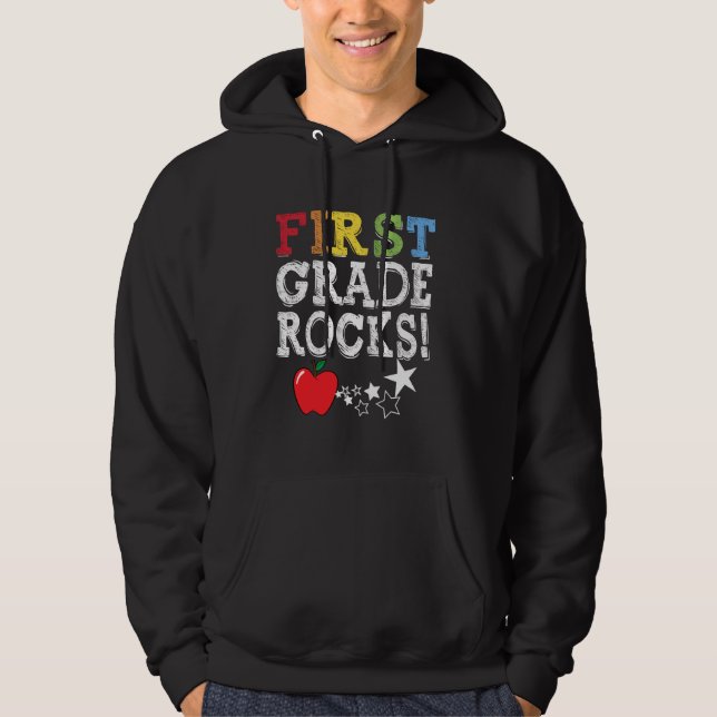 Veste À Capuche Première année Rocks 1ère année Enseignant d'équip (Devant)