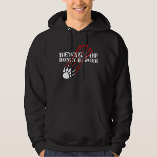 Veste À Capuche Prenez garde du blaireau de miel