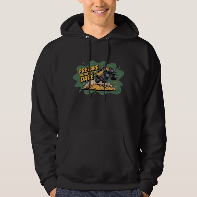 Veste À Capuche Préparez-vous avant de vous lancer dans un SUV tou (Devant)