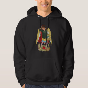 Veste À Capuche Prière à saint Michel archange Tradition catholiqu