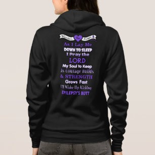 Veste À Capuche Prière du guerrier...épilepsie