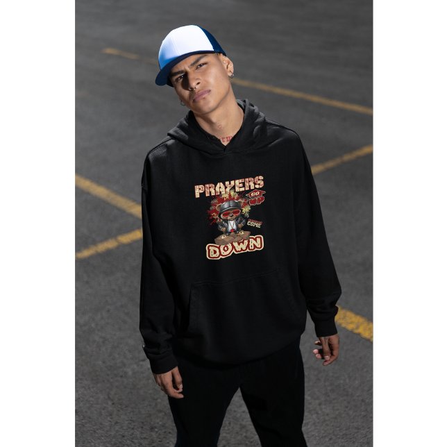 Veste À Capuche Prières Montent La Foi Chrétienne (Créateur téléchargé)