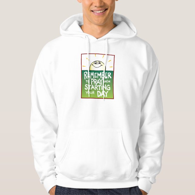 Veste À Capuche Priez quotidien (Devant)