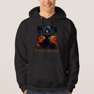 VESTE À CAPUCHE PRINCESSE DE VAMPIRE SOMBRE