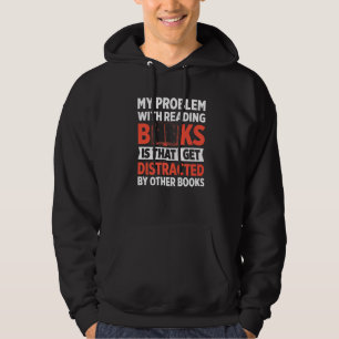 Veste À Capuche Problème des hommes avec la lecture de livres est