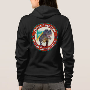 Veste À Capuche Prof de maths drôle de dinosaure