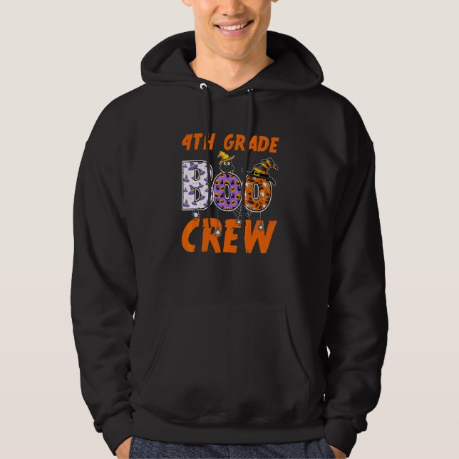 Veste À Capuche Professeur de 4e année Étudiant Halloween Quatrièm (Devant)