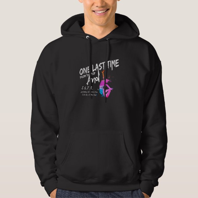 Veste À Capuche Professeur de danse chorégraphe Appréciation Une d (Devant)