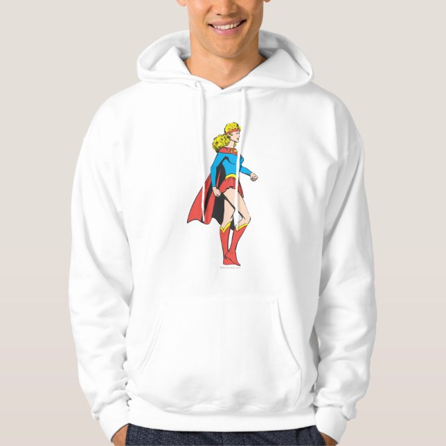 Veste À Capuche Profil Supergirl (Devant)