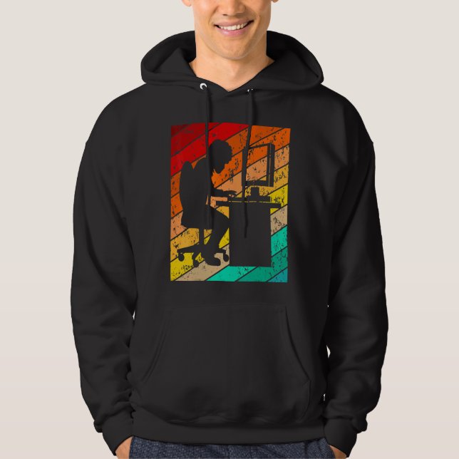 Veste À Capuche Programmer Programmer Codage Débogage Ordinateur P (Devant)