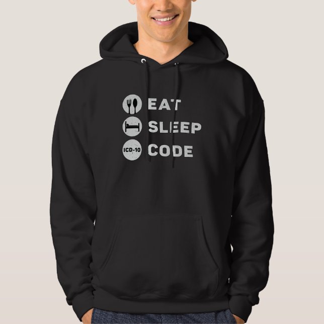 Veste À Capuche Programmeur ICD (Devant)