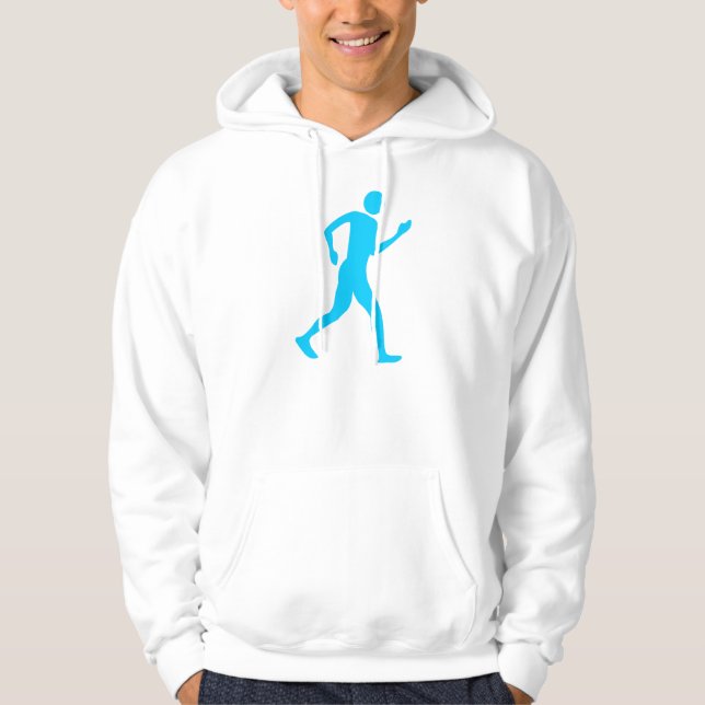 Veste À Capuche Promenade - Sky Blue (Devant)
