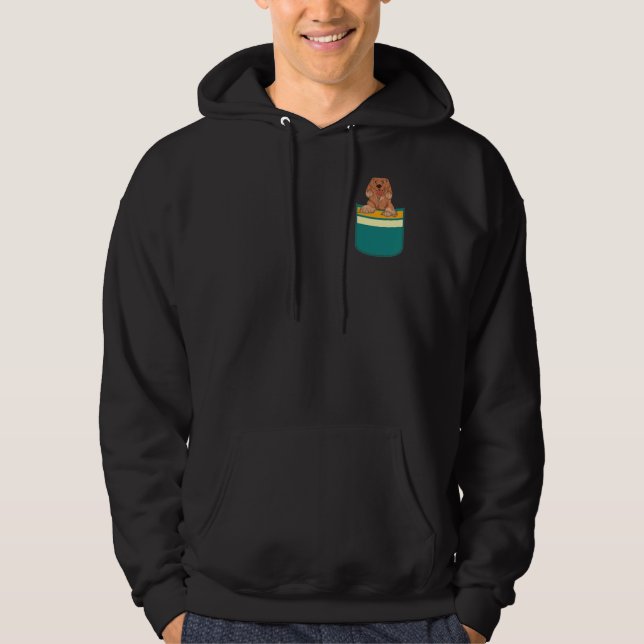 Veste À Capuche Propriétaire de l'animal Chien Propriétaire de chi (Devant)