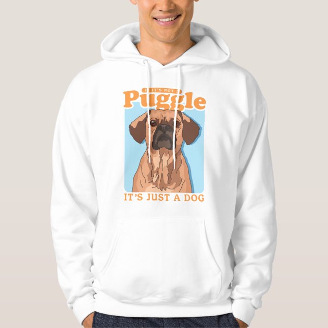 Veste À Capuche Propriétaire de Puggles C'est une copie de Puggle (Devant)