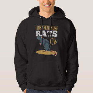 Veste À Capuche Propriétaire de rat Rongeur Animal Rat