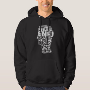Veste À Capuche Protagoniste ENFJ Funny Extrovert Personnalité Rel
