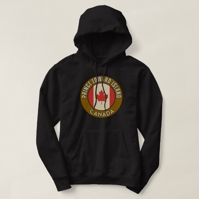 Veste À Capuche Province de l'Île-du-Prince-Édouard Canada (Design devant)