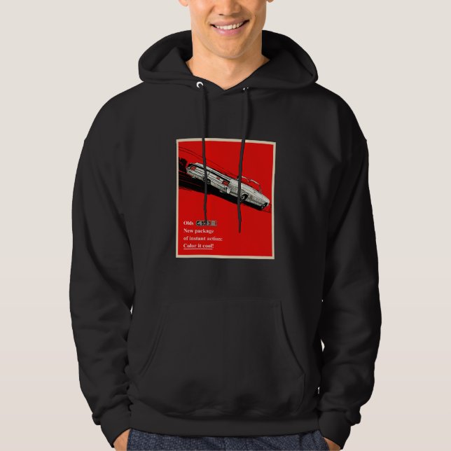 Veste À Capuche Publicité de cru d'Oldsmobile 442 (Devant)