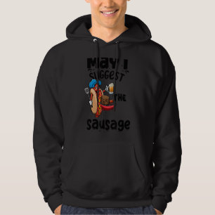 Veste À Capuche Puis-Je Suggérer Aux Femmes Saucisses Foodie Sausa