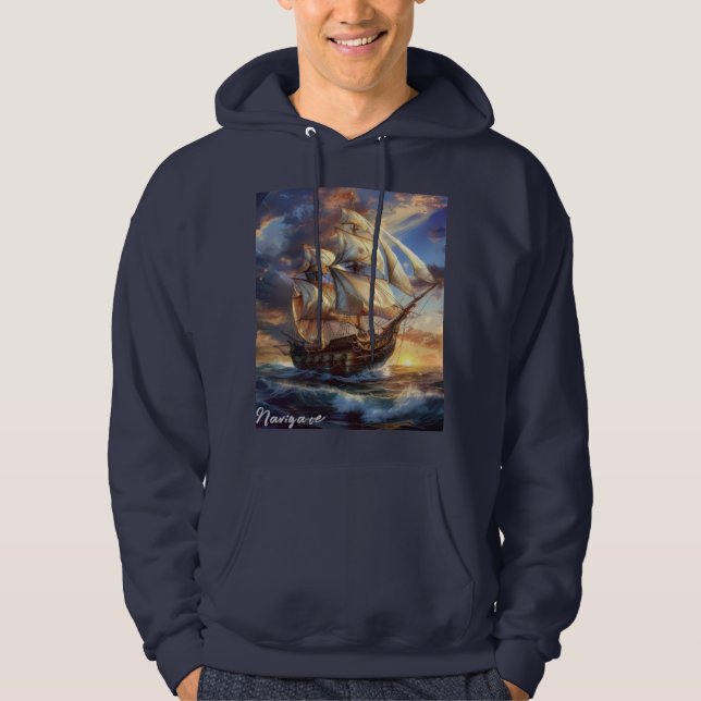 Veste À Capuche Pull à capuche pour homme adulte  (Devant)