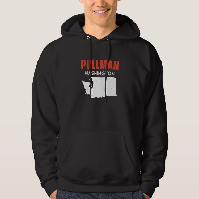 Veste À Capuche Pullman Washington États-Unis État Amérique Voyage (Devant)