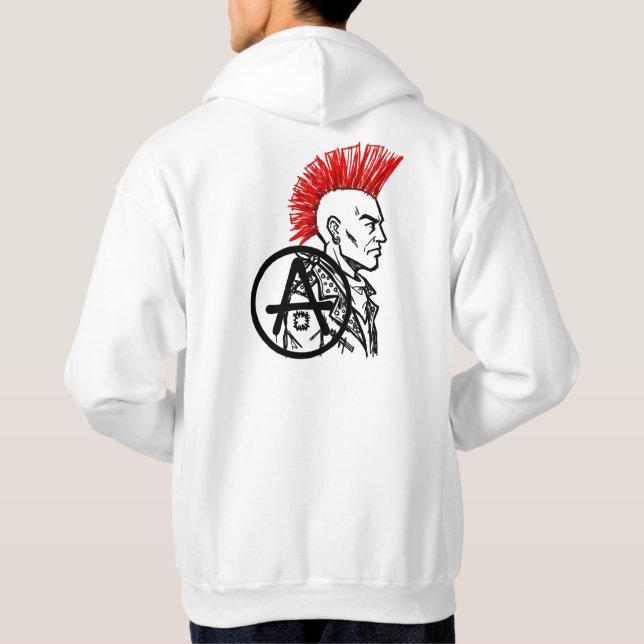 Veste À Capuche Punk attitude (Dos)