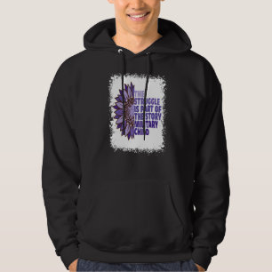 Veste À Capuche Purple Up Militaire Tournesol Léopard Bleache