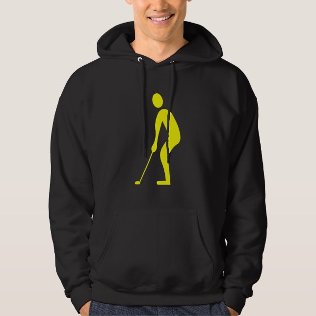 Veste À Capuche Putting - Jaune (Devant)