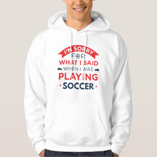Veste À Capuche Quand je jouais au football
