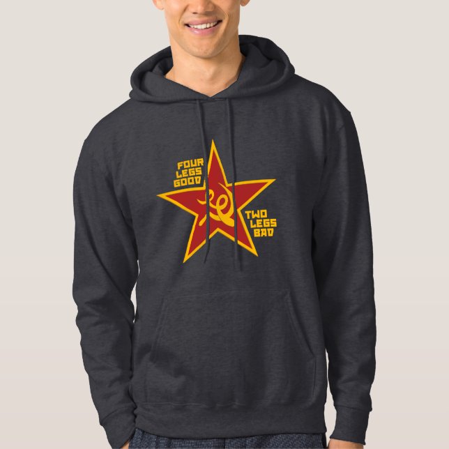 Veste À Capuche Quatre pattes c'est bien (Devant)