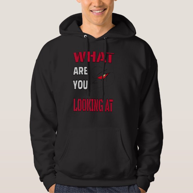 Veste À Capuche Que Recherchez-Vous Phrase Pour Tous Les Âges Cool (Devant)