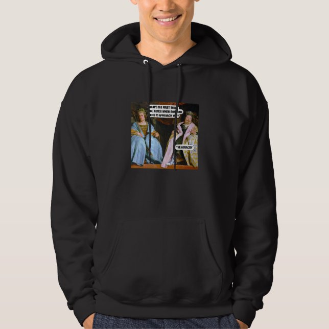 Veste À Capuche Que Remarquez-Vous Quand Quelqu'Un Vous Approche - (Devant)