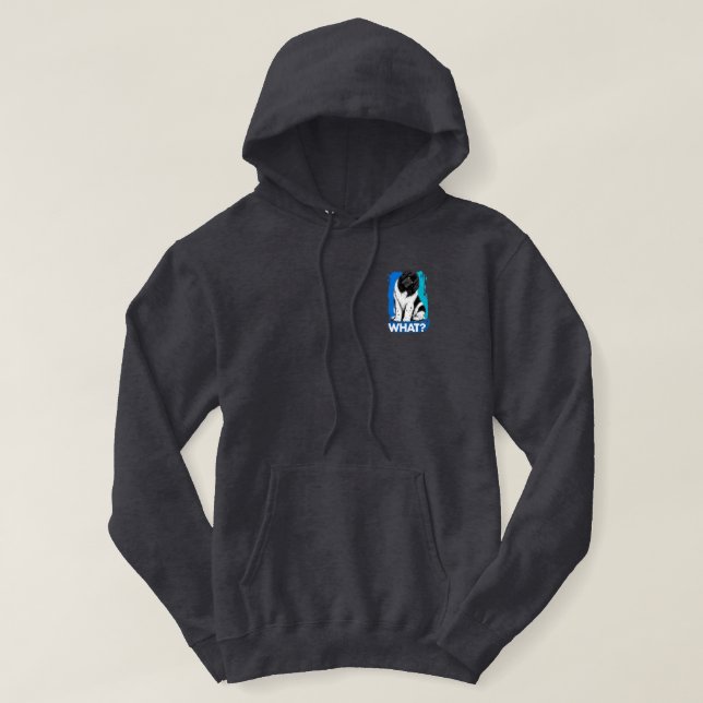 Veste À Capuche Quel Newf (devant et derrière) (Design devant)