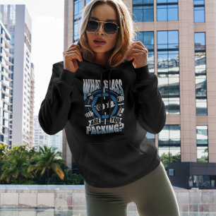 Veste À Capuche Quel Verre Paquetez-Vous - Drôle Objectif Caméra