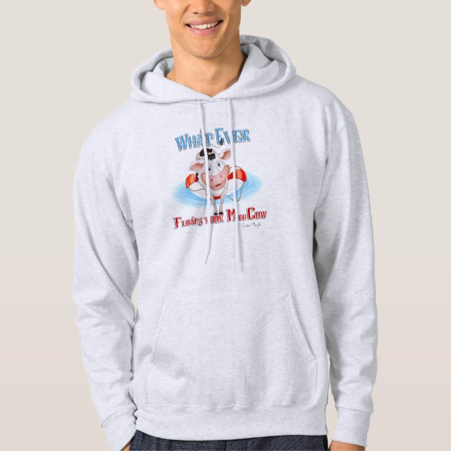Veste À Capuche Quelle Que Soit La Chaudière De Votre Vache Moo (Devant)