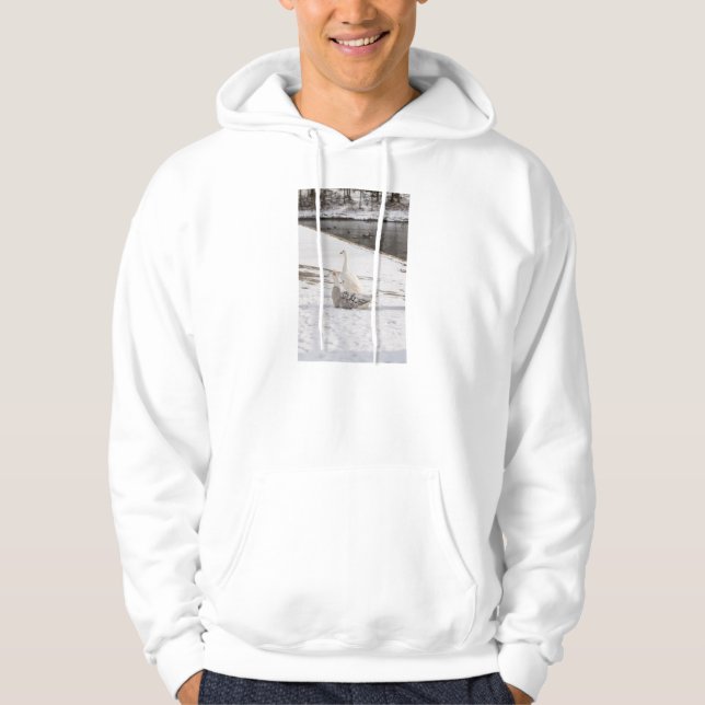 Veste À Capuche Qu'est-ce qui se passe Oie (Devant)