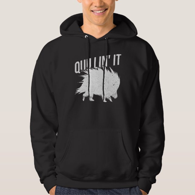 Veste À Capuche Quillin'It Pour Un Porcupine (Devant)