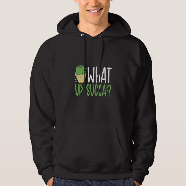 Veste À Capuche Quoi de neuf Succa   Cactus (Devant)