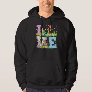 Veste À Capuche Rabbit Chasse aux oeufs de Pâques Amour drôle Rabb