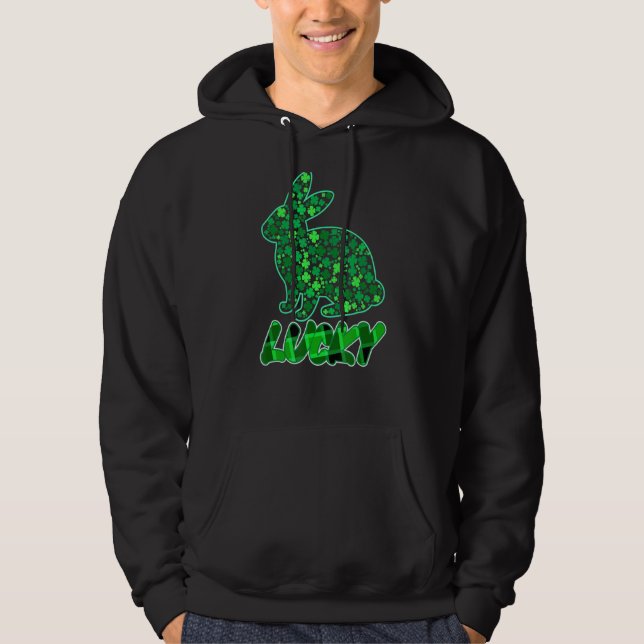 Veste À Capuche Rabbit Lucky Buffallo Sham Rocky Green St Patrick (Devant)